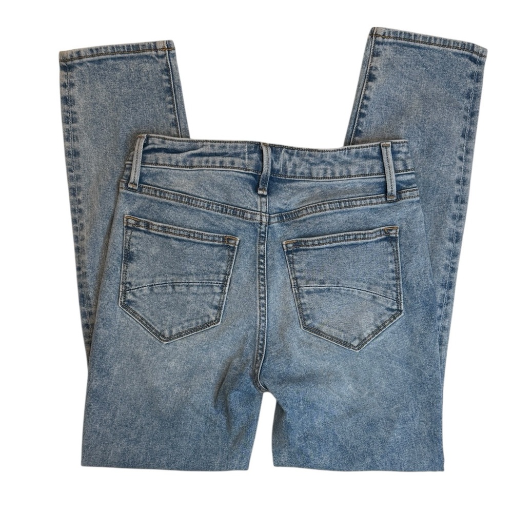 Driftwood Gizelle Destructed Basic Girlfriend Skinny Jeans Light Wash 24 Boho - Picture 2 of 7